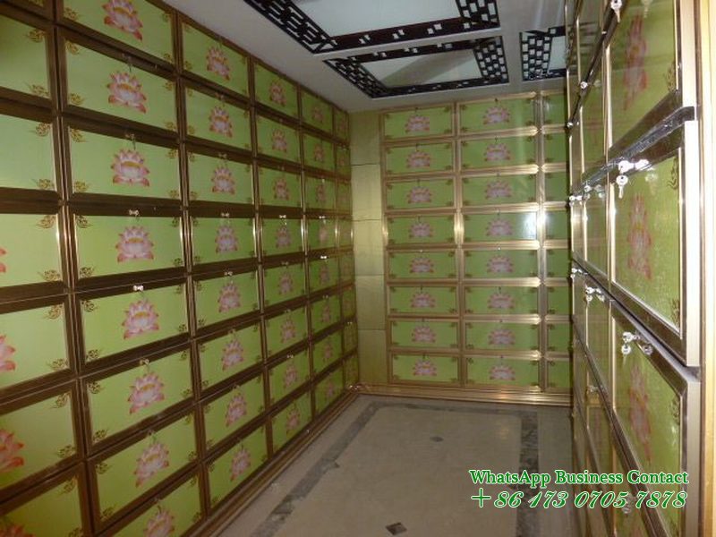 Rak Urn Rumah Jenazah Gred B