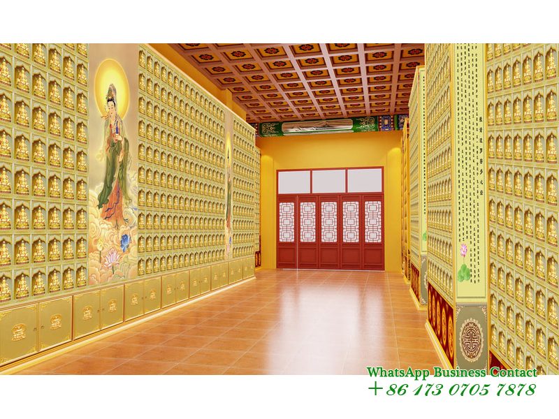 Dinding Buddha Seribu Vihara Bawah Tanah
