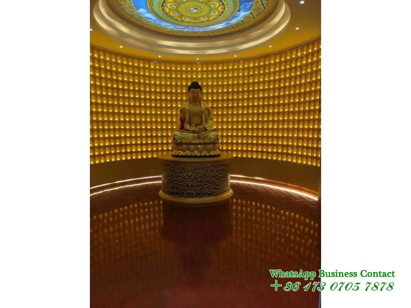 Dinding Buddha Aloy Aluminium