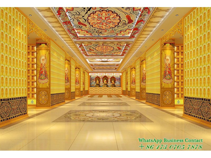 Dinding Seribu Buddha Vihara Theravada