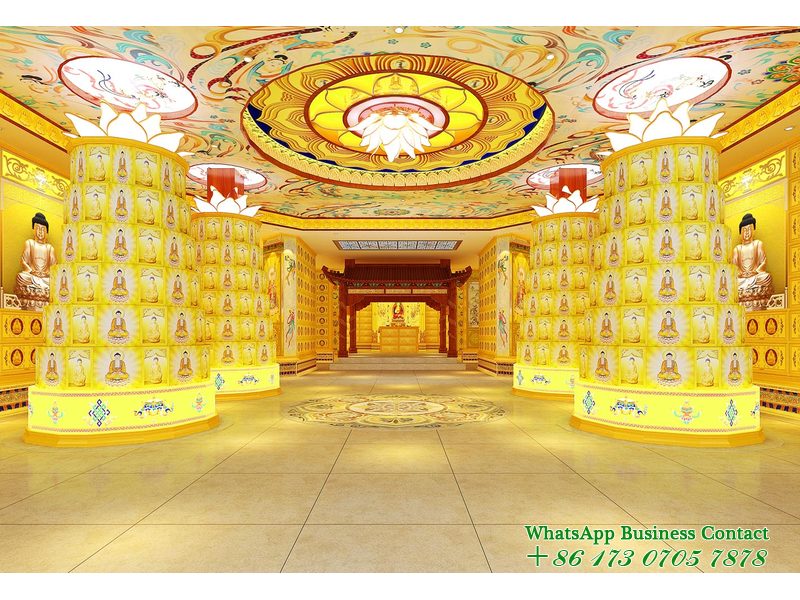 Niche Dinding Buddha Dewan Vihara