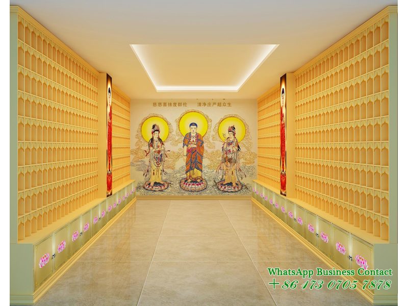 Rak Papan Nama Dinding Buddha